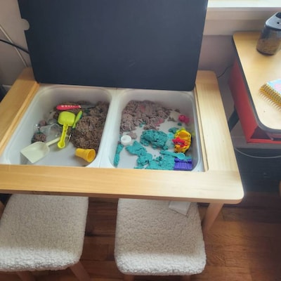 Large Craft Table Preschool Table Kids Table and Chairs - Etsy
