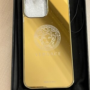 Gold Plated Iphone 14 Pro 14 Pro Max Cases Real Gold Etsy