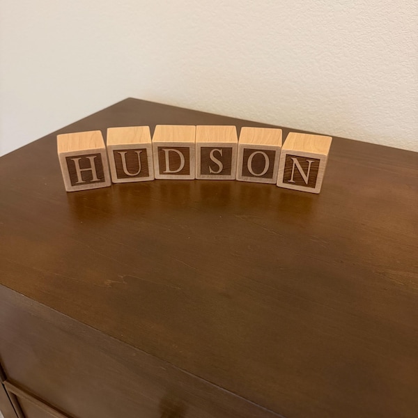 Name Block Letters Personalized Nursery Name Block Letters - Custom Wooden Name Blocks for ...
