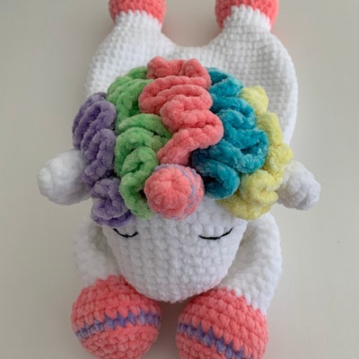 PATTERN ONLY, SLEEPY Unicorn Comforter, Crochet Lovely, Crochet Unicorn ...