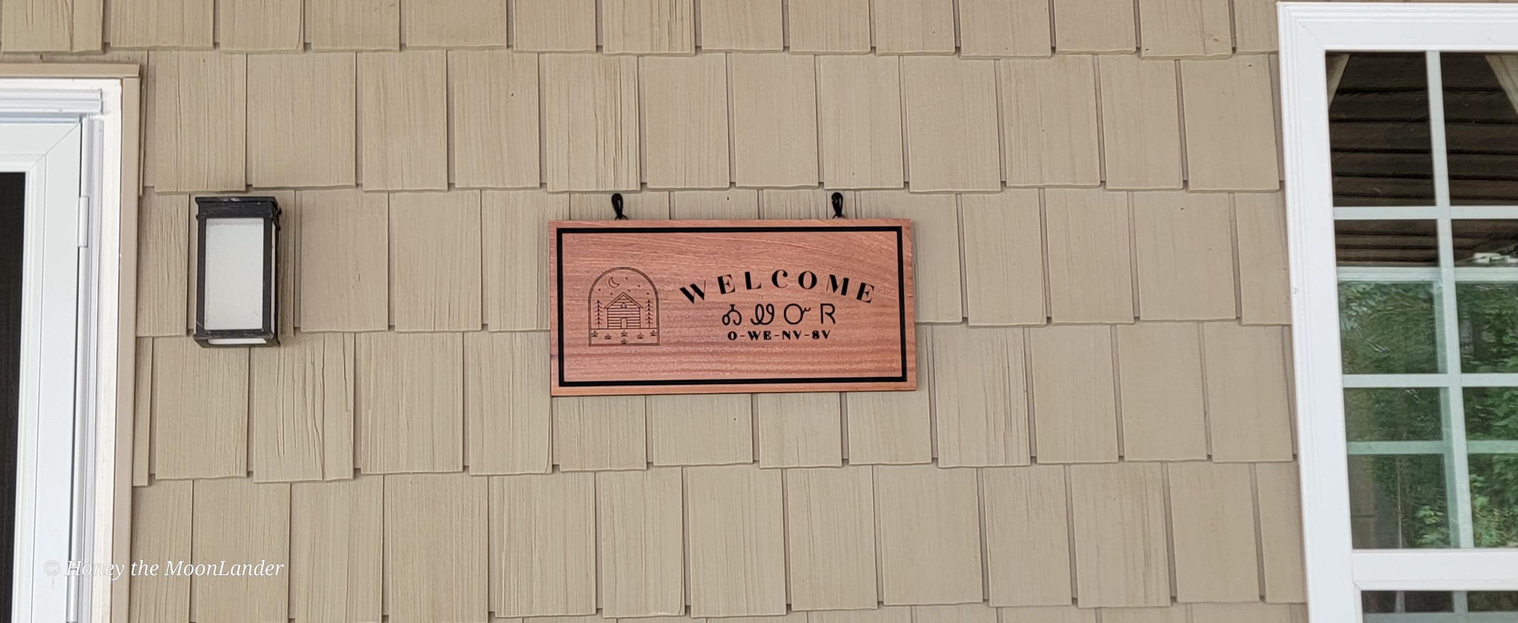 Rustic Wood Plaque Sign: Custom Quote, Farmhouse Style