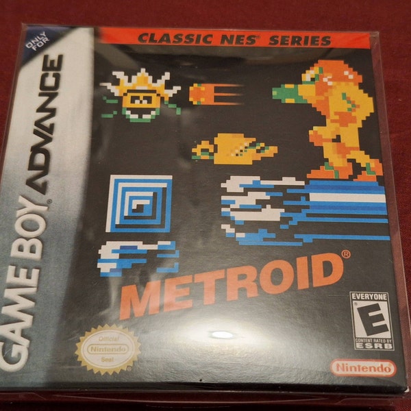 Metroid [classic NES Series] | NTSC | Gameboy Advance | GBA | En ...