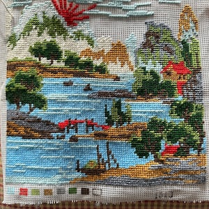 Janlynn Stamped Cross Stitch Kit His Hers Bridal Set Pillowcase