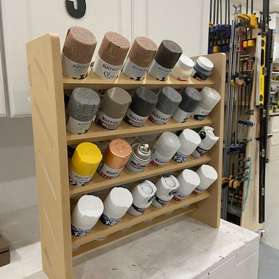 Downloadable File for Spray Can Rack CNC DXF SVG - Etsy