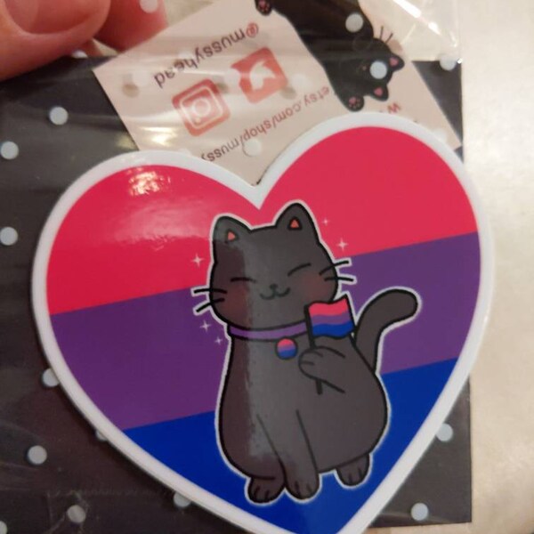 Purr-ide Stickers | Pride Cat Vinyl Stickers | LGBTQ, Gay, Lesbian ...