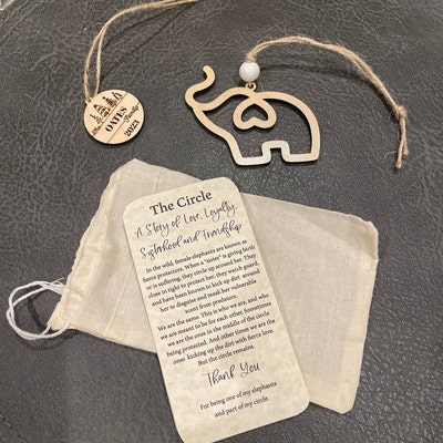 The Circle A Story of Love and Loyalty Elephant Ornament Gift ...