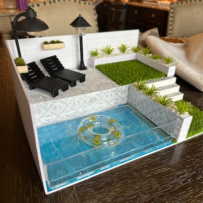 12 Dollhouse Tiles Flooring Patterns A4 Printable Sheet Instant ...
