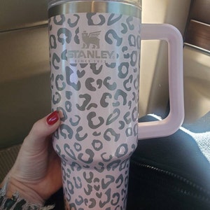 Mama animal print 40oz tumbler with handle – Olivia Reagan Designs