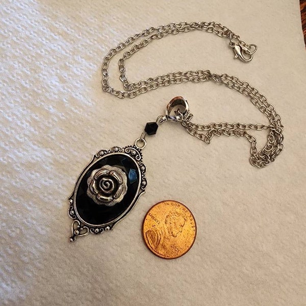 SILVER SEPHIROTH PENDANT NECKLACE Kabbalah Occult Magick Tree Enoch Charm 6Z
