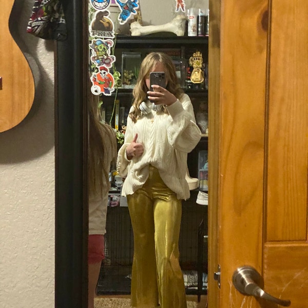 Sewing Pattern | Sara Stretch Flare Pant, High-waisted, Flare-leg ...