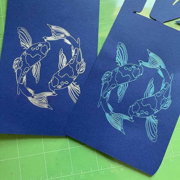 Geometric Sun and Mountain Laser Cut, Vector Files SVG, DXF, Ai, Pdf