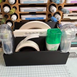 Stampin up Adhesive Caddy | 3D Printed Organizer | Craft Storage for ...
