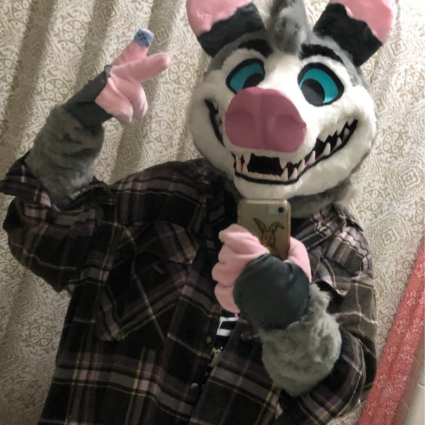 Hypertoon Hypertoon Opossum Fursuit Base Very Large :-) High Quality ABS - Etsy