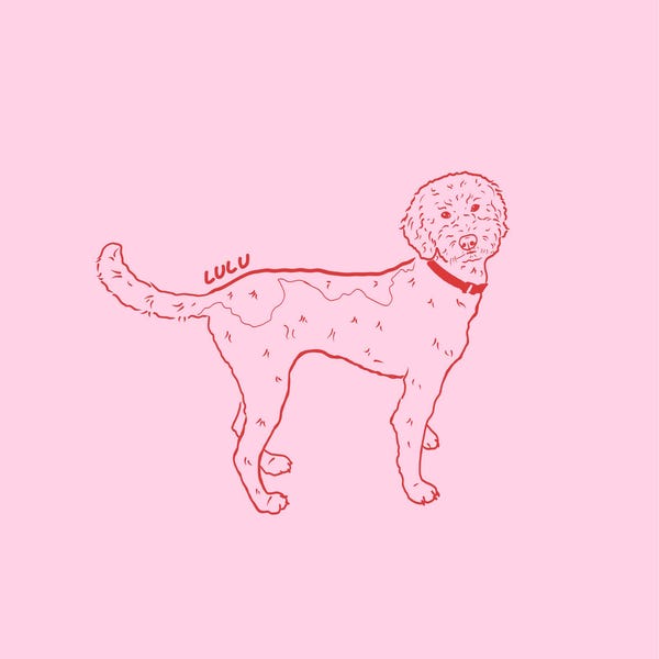 Custom Dog Portrait, Badly Drawn Pet Portrait, Funny Personalized Gift ...