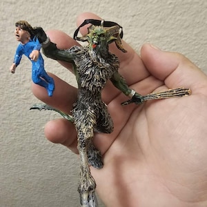 Krampus III Ornament, Full Color Resin Sculpture | Christmas