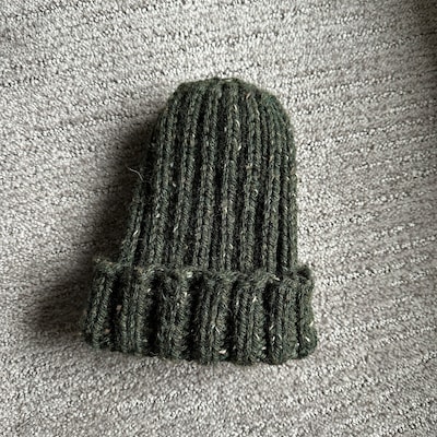 NEW EASY CHUNKY Hat Knitting Pattern Mikki Simple Rib Hat - Etsy