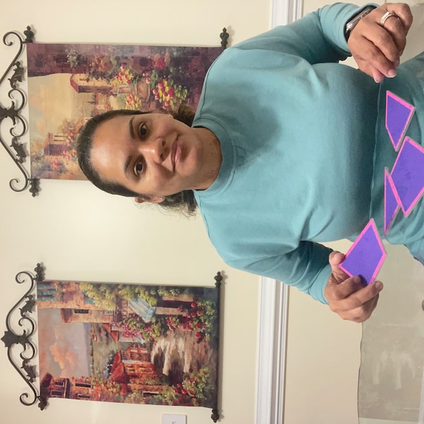 Survivor Puzzle Replica - Four Piece Triangle Square Puzzle ...