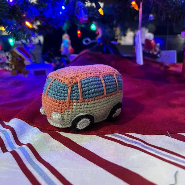 Amigurumi Camper Bus Vintage Vehicle Toy CROCHET PDF PATTERN - Etsy