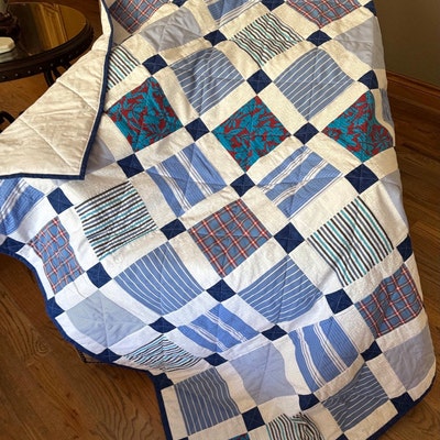 Memory Blanket / Remembrance Quilt / Tee Shirt Blanket / - Etsy