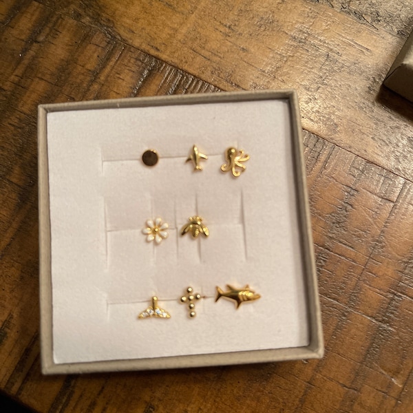 Push Pin Labret Backing, Threadless Flat Back, Minimalist Style, A ...