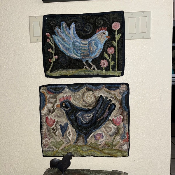 RUG HOOKING KIT - Miss Penny - on Linen - Etsy