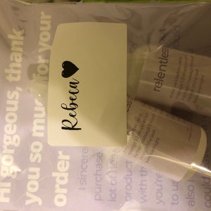 Rebeca added a photo of their purchase