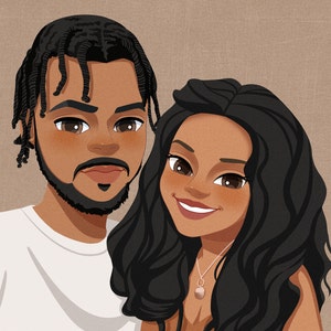 Disney Style Custom Disney Portrait Digital Download Etsy Australia