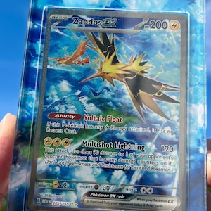 サンダーex 151 SIR | ポケモンカード用拡張アートディスプレイケース