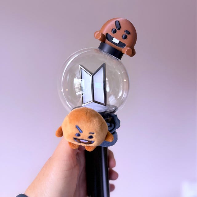 3D Printed Topper for BTS Army Bomb MOTS (SE) or New V4 - Fan Made