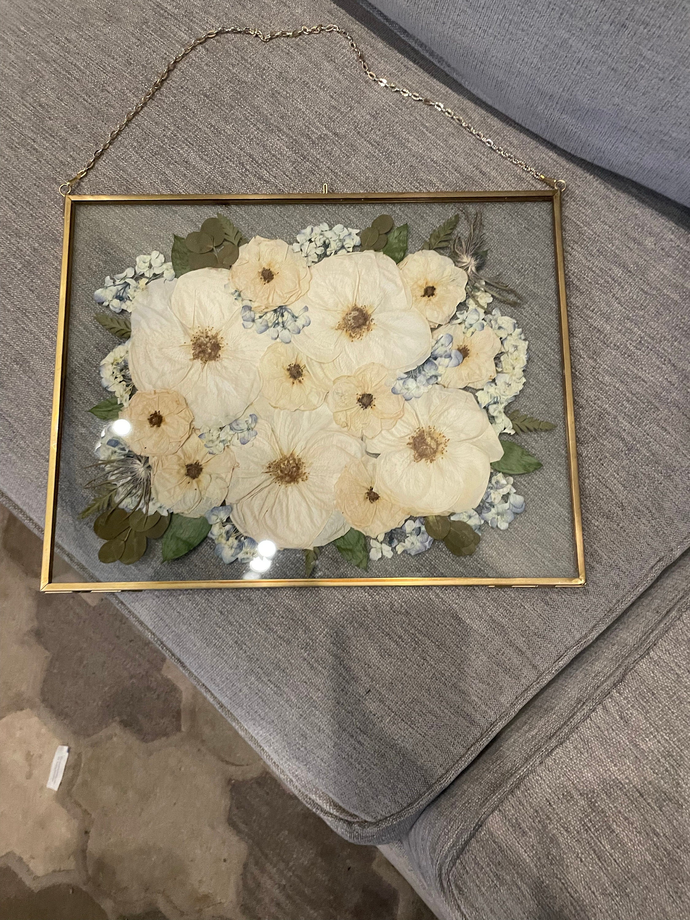 Preserved flowers from Stephanie's etsy review