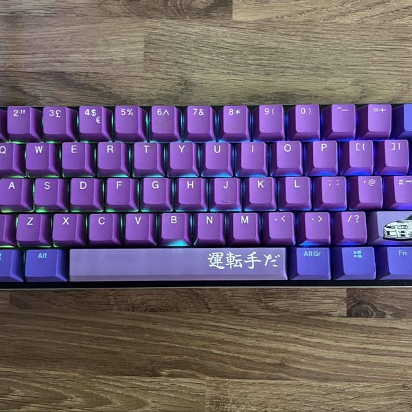 Japanese Racing Cars Accent Keycaps - Etsy