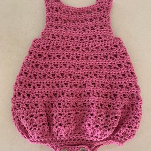 Crochet Pattern Baby Romper Newborn to 36 Months - Etsy