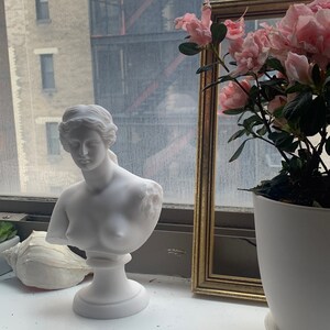 Aphrodite Venus Bust Sculpture Greek Roman Goddess Alabaster Handmade ...
