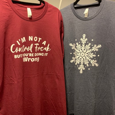 Snowflake Shirt, Christmas T-shirt, Christmas Shirt, Holiday Party ...