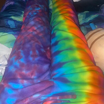Rainbow Hippie Tie Dye Men's Golf Shirts