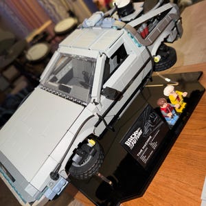 バック・トゥ・ザ・フューチャー タイムマシンセット 10300用アクリル