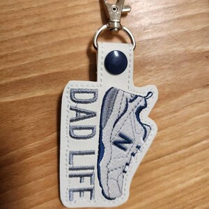 Dad Life Keychain - New Balance Sneaker Funny Father's Day Daddy