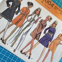 1940s Flared Dress With Wing Cuffs Simplicity 2764 Vintage Sewing ...
