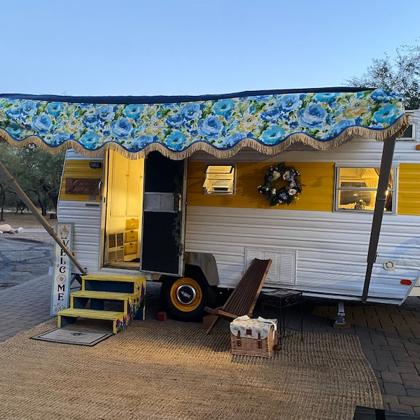 Custom Retro Camper Canopy Sun Shades - Etsy