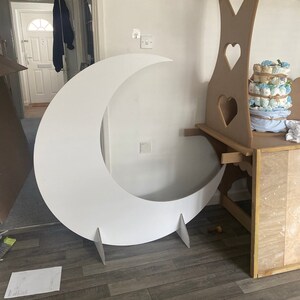 Crescent Moon Moon Backdrop Moon Cut Out Etsy Canada
