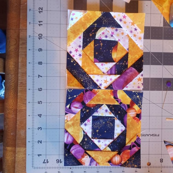 Foundation Paper Piecing (FPP) Templates|pineapple Quilt Block Pattern ...