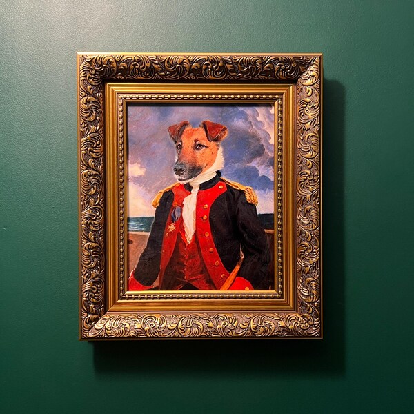 CUSTOM Royal Pet Portrait Painting/ Personalized Regal Style Family ...