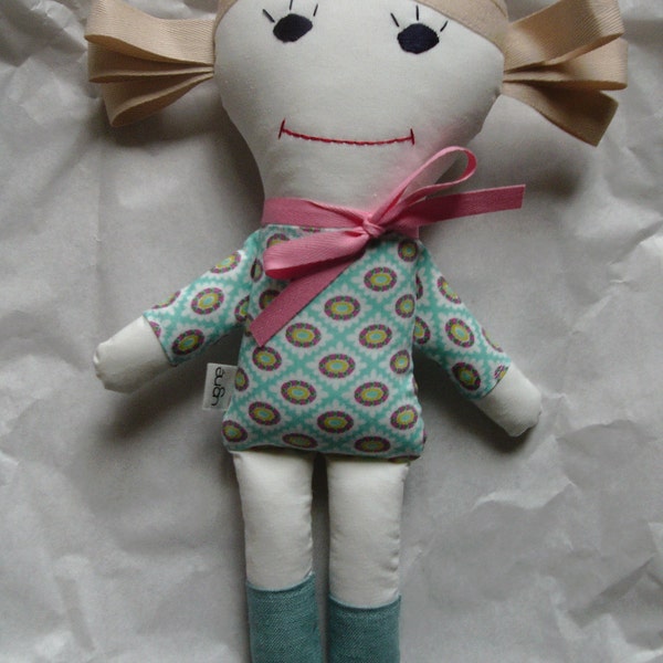 Personalised First Rag Doll, Cloth Doll, Soft Girl Christmas Gift ...