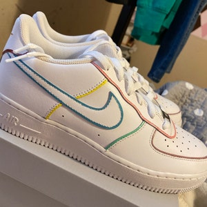 Sage Green Shadow Custom Air Force 1's af1s | Etsy