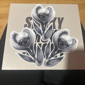 Weird Flower Plant Botanical Sticker Vinyl Waterproof Art Surreal