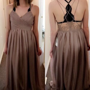dusty rose boho bridesmaid dresses