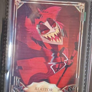 ALASTOR Hazbin Hotel - Card Fanmade - Etsy