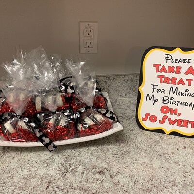 Minnie Mouse Birthday Party Sign, Gift Table Sign Party Decoration ...