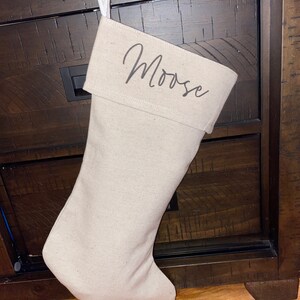 Personalized Christmas Stocking {4 font styles} – Porter Lane Home