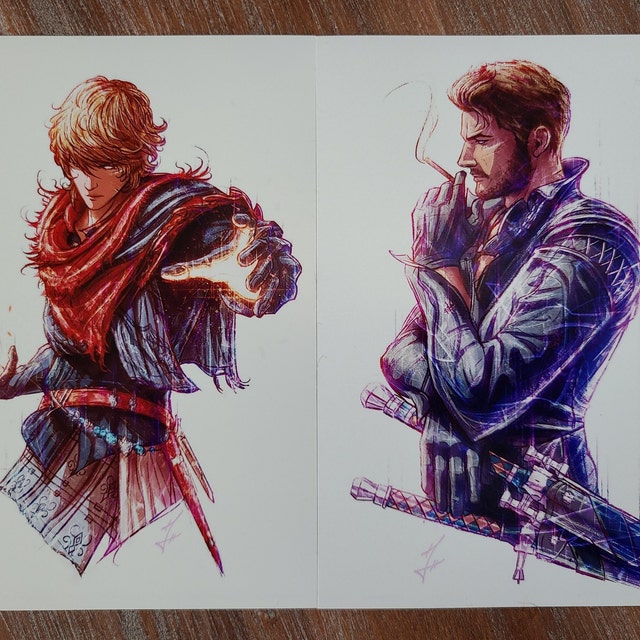 ファイナルファンタジーXVI ジョシュア - 限定版ファインアート